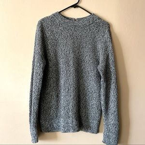 Loft Gray Knit Sweater